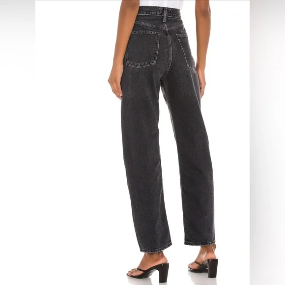 AGOLDE 90s Midrise Loose Jeans in Photogram - Picture 2 of 5